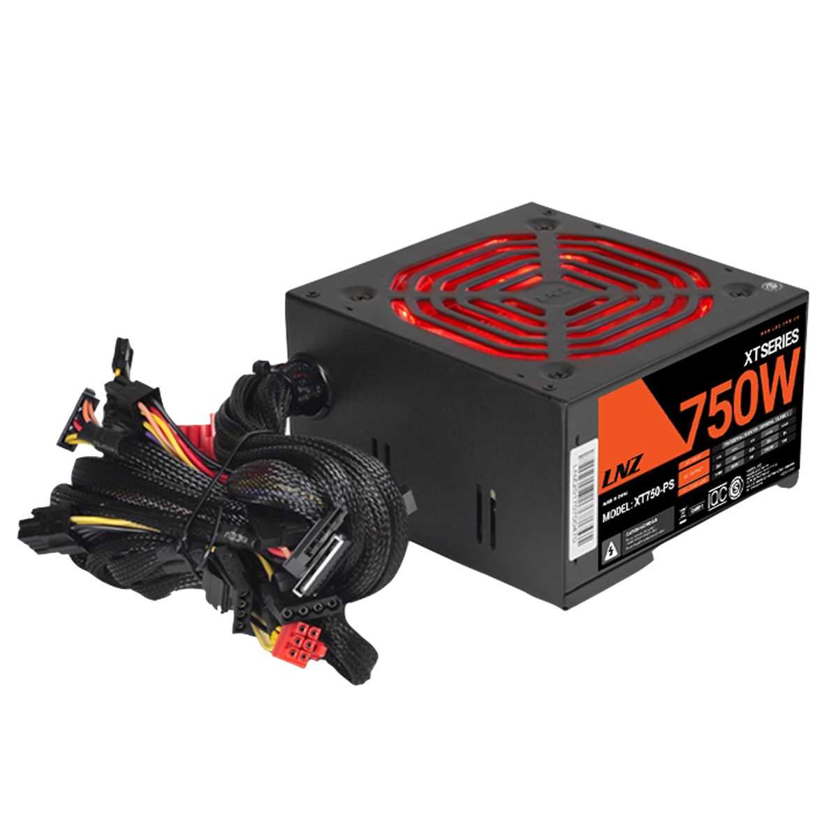 FUENTE PC 750W LNZ  BY SENTEY ZX750-GZ