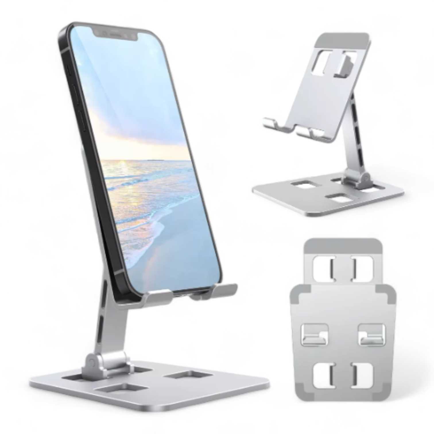 SOPORTE CELULAR MESA ALUMINIO S329