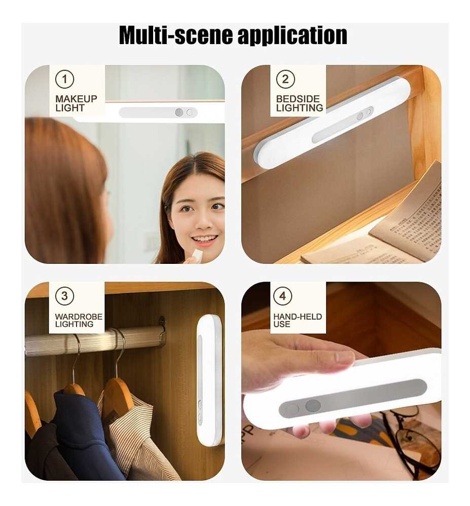 LUZ LED ROPERO MAGNETICO C/SENSOR