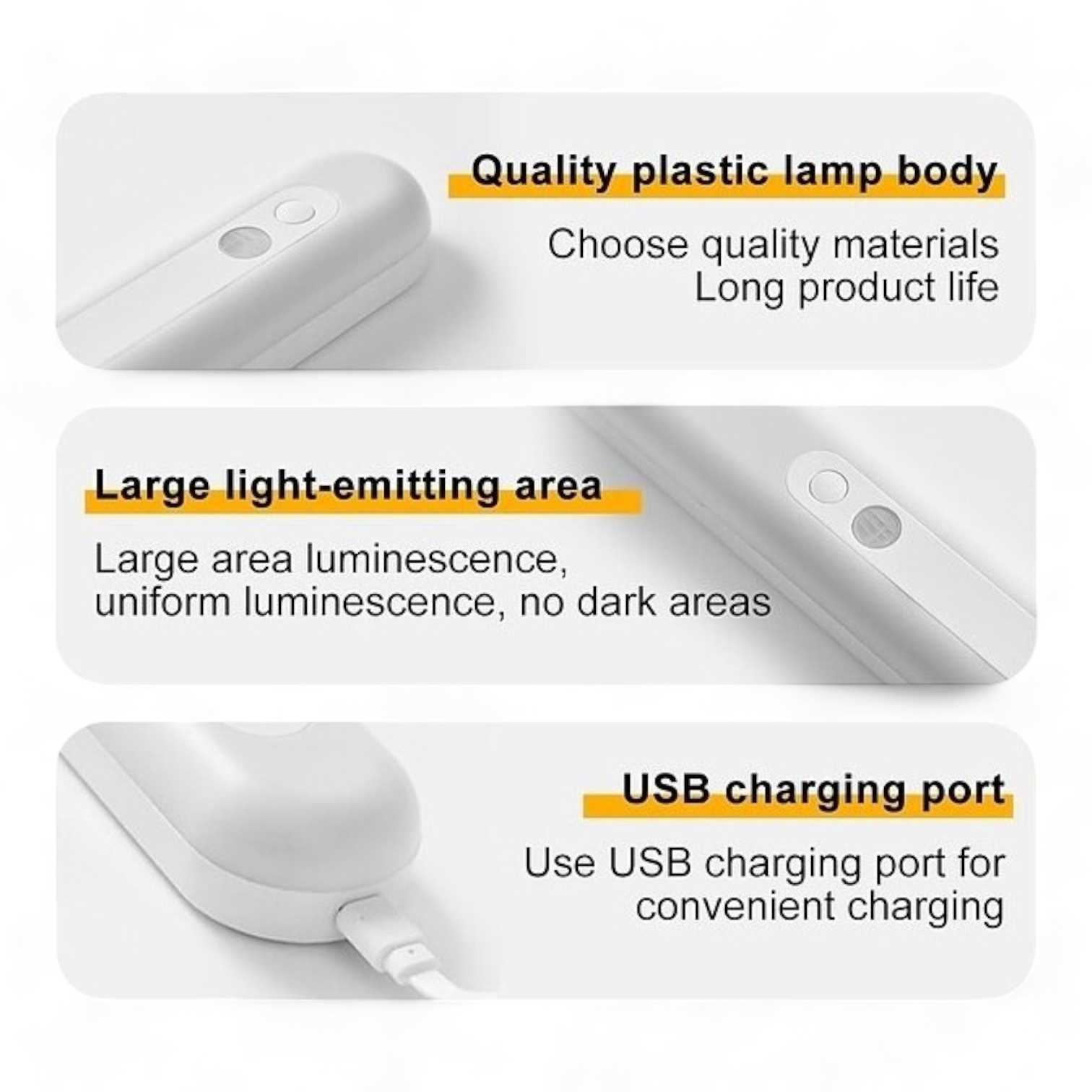 LUZ LED ROPERO MAGNETICO C/SENSOR