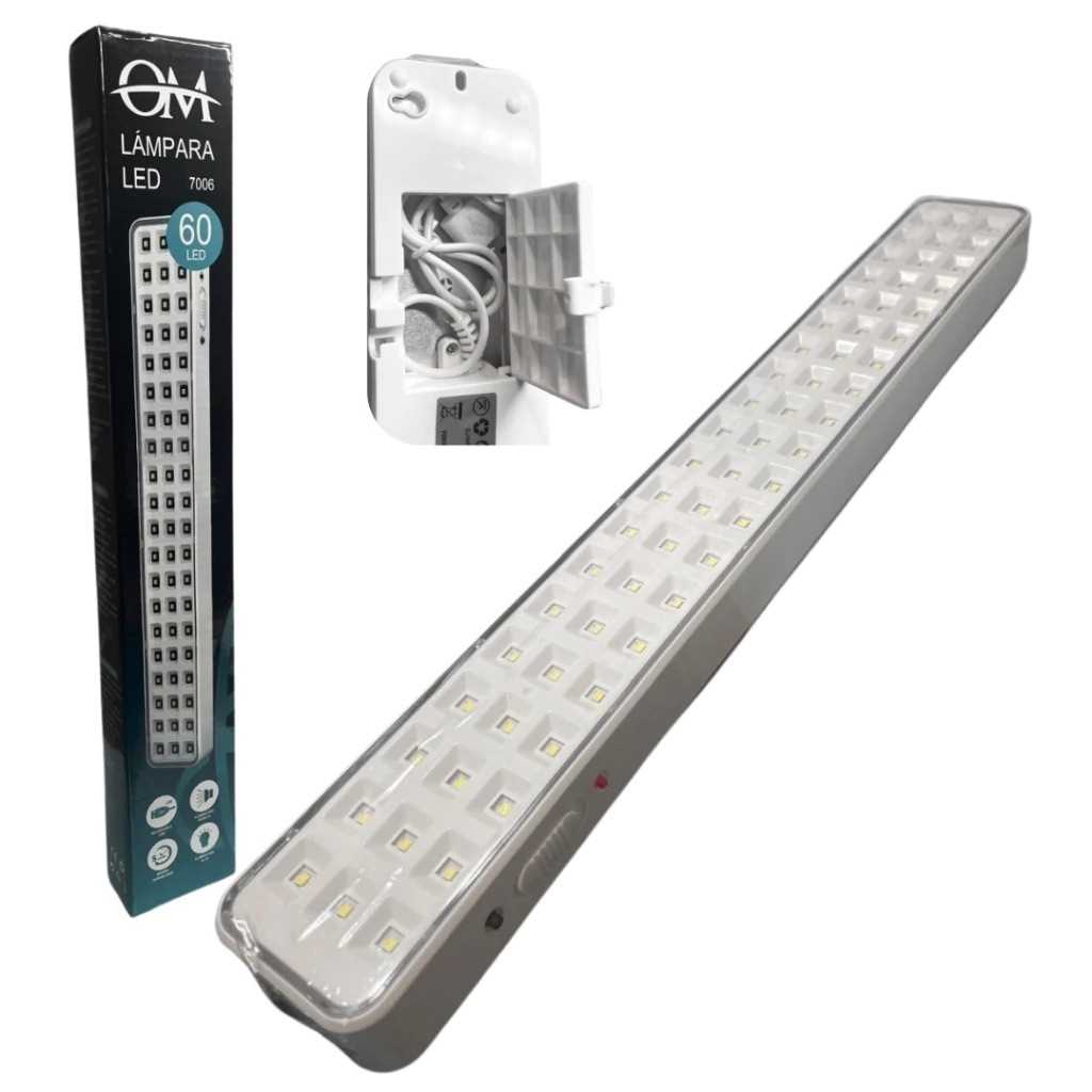 LUZ DE EMERGENCIA 60 LED OM OM7006M