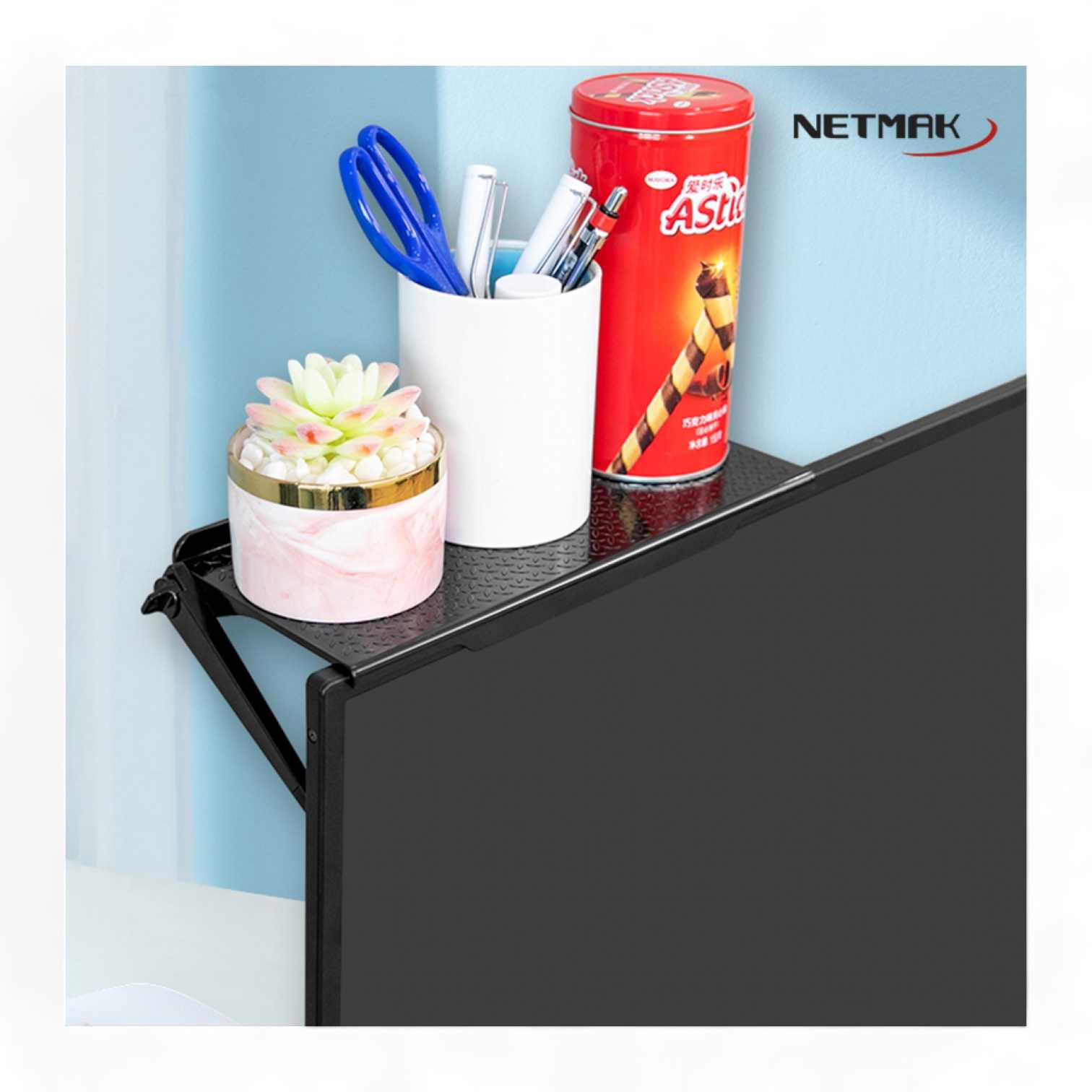 SOPORTE TV NETMAK ST24 ESTANTE PARA MONITORES Y TV 3KG