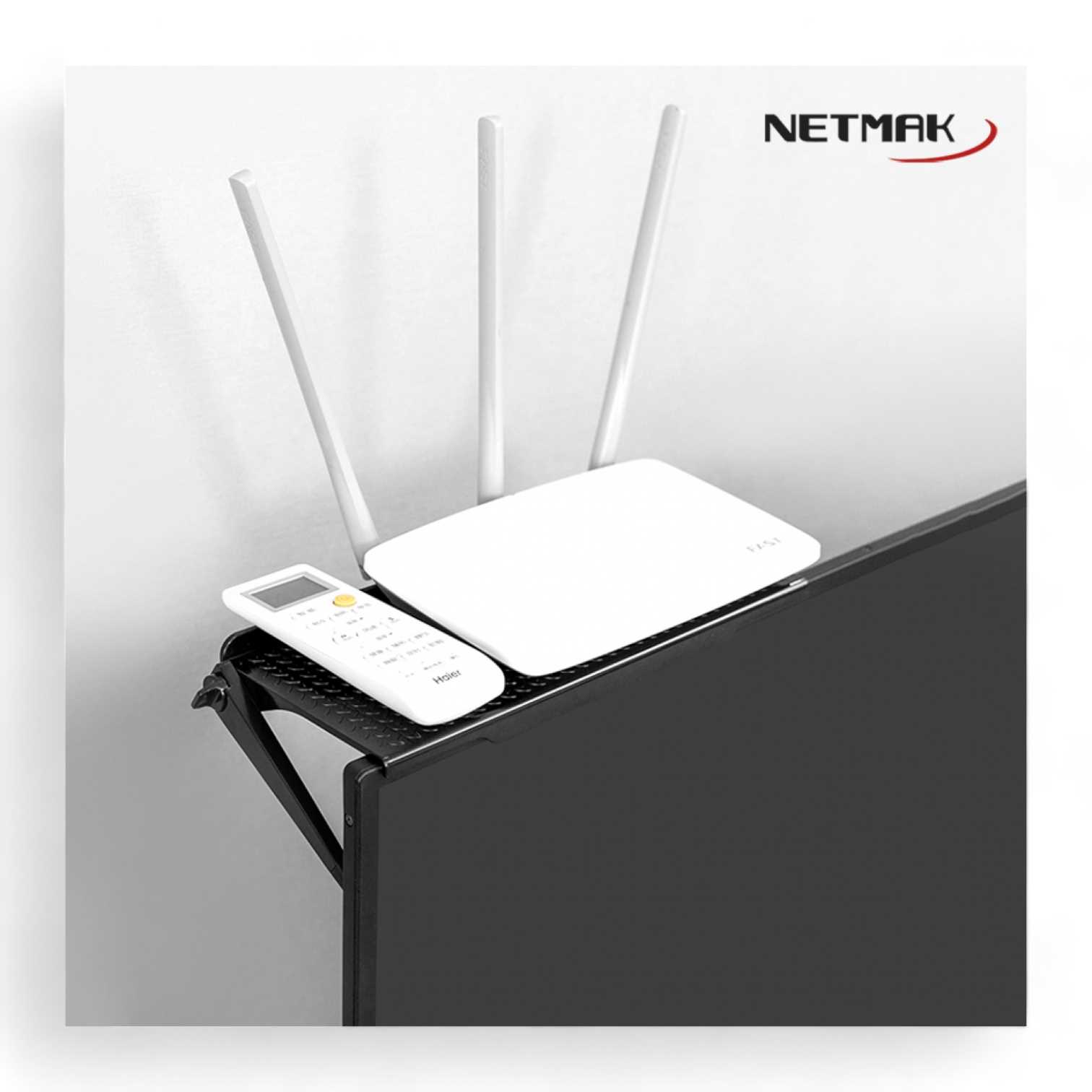 SOPORTE TV NETMAK ST24 ESTANTE PARA MONITORES Y TV 3KG