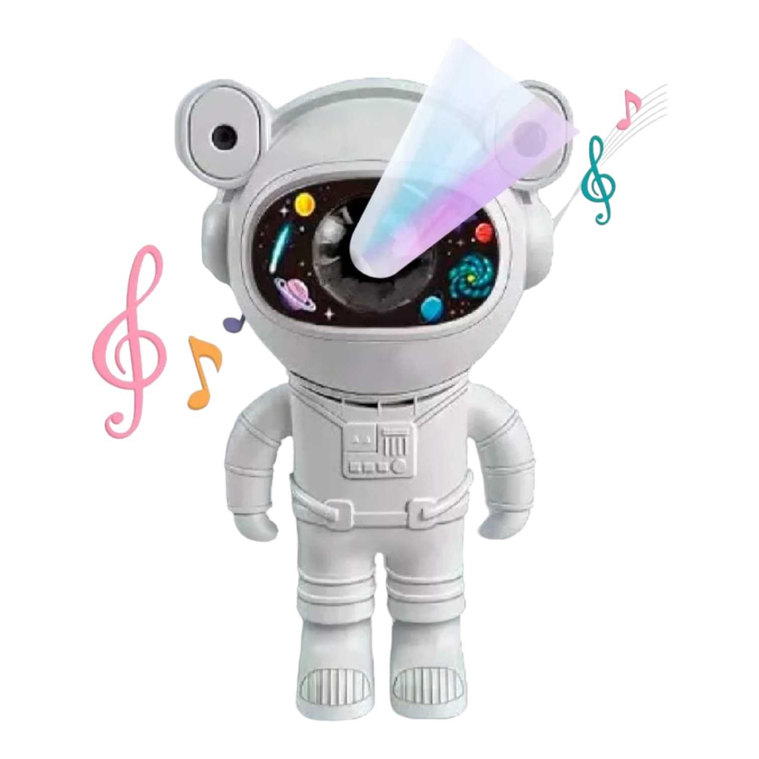 PROYECTOR LED ASTRONAUTA SM-8 C/MUSICA