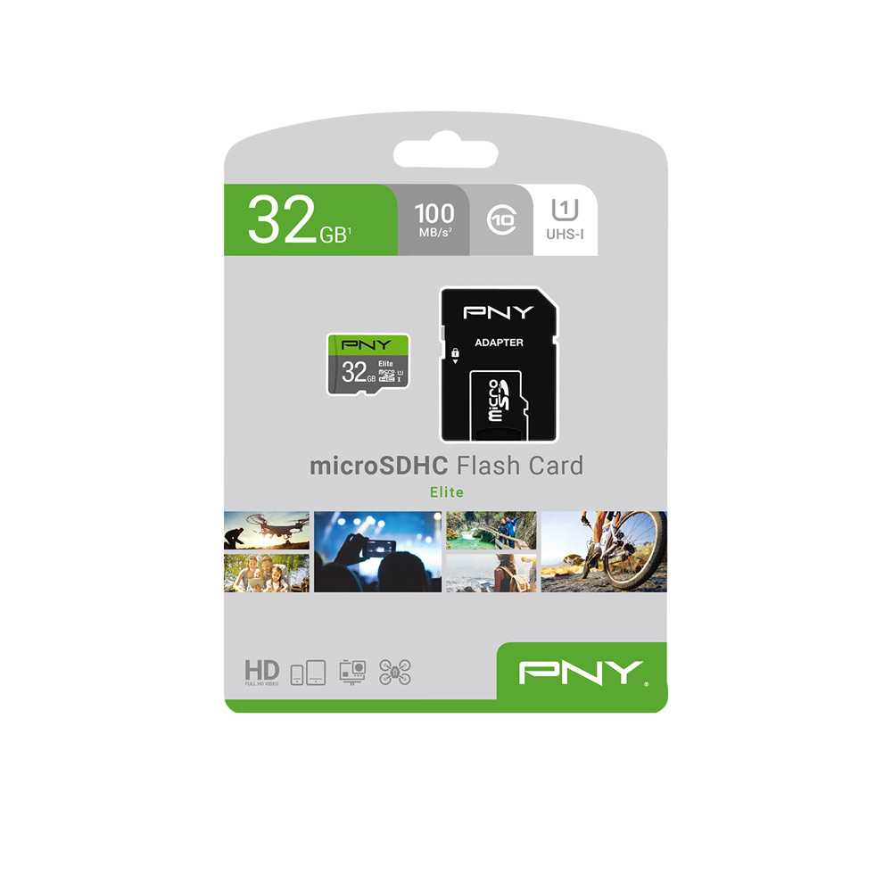 MEMORIA MICRO SD 32GB PNY CLASE 10 100MB/S