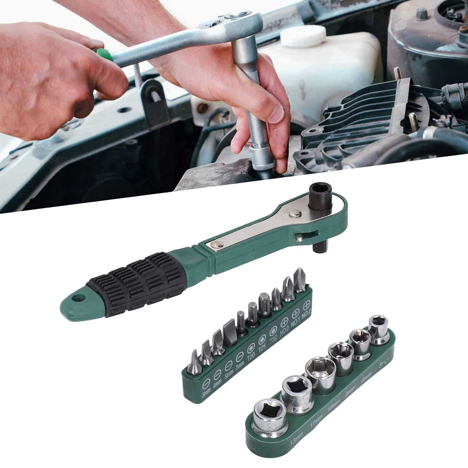 JUEGO HERRAMIENTAS 16 PIEZAS GQ-415