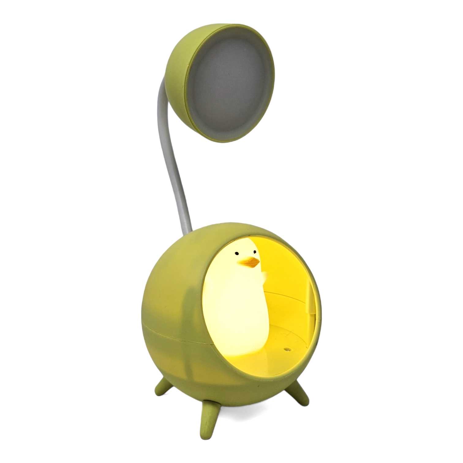 LAMPARA VELADOR LED RYR T305 PINGUINO AMARILLO