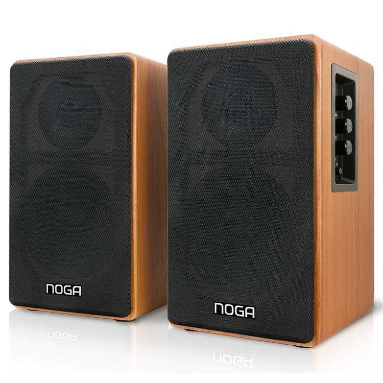 PARLANTE NOGANET 2.0 GAMER AQUA 40W NEGRO