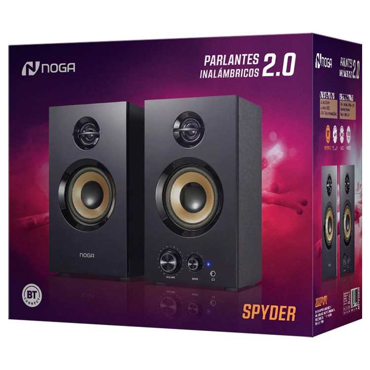 PARLANTE NOGANET 2.0 GAMER SPYDER 20W