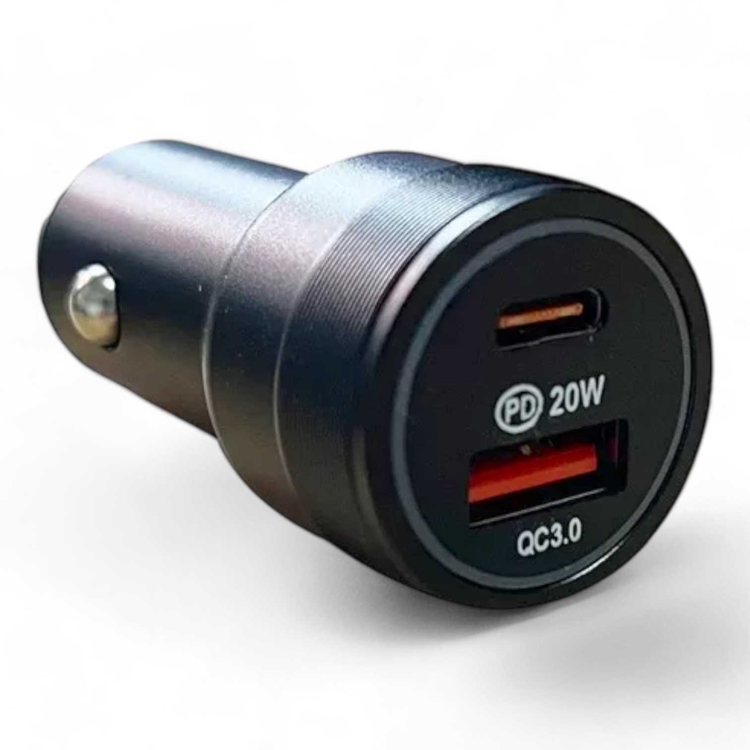 CARGADOR AUTO IGLU QC3 + PD 20W