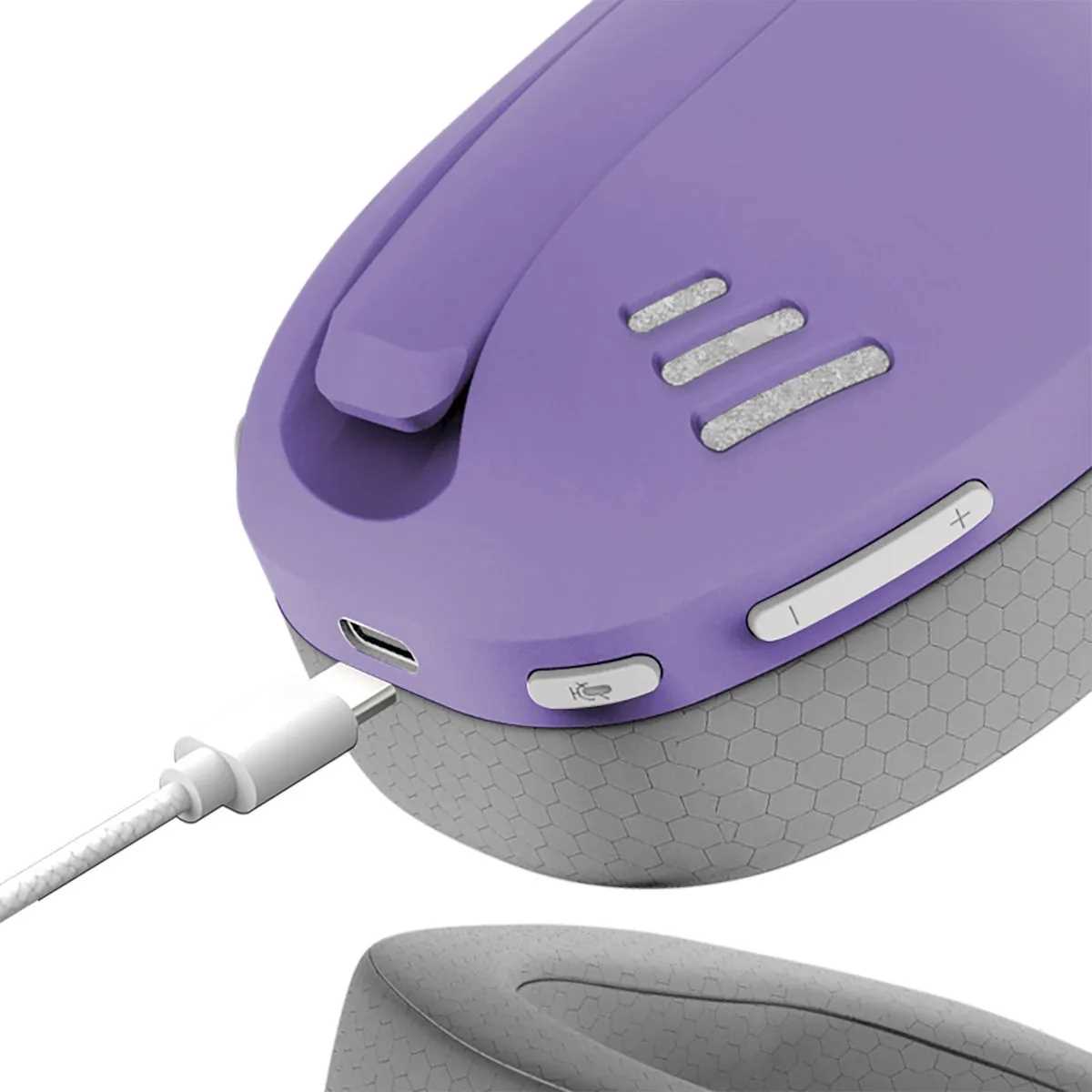 AURICULAR REDRAGON  IRE H848  WIRELESS GRIS PURPLE