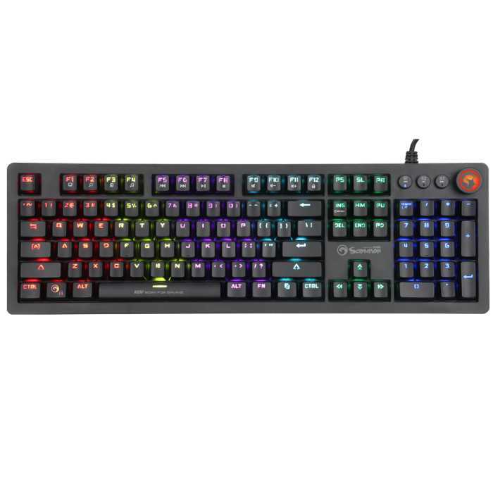 TECLADO MARVO KG945 MECANICO SW OPTICO