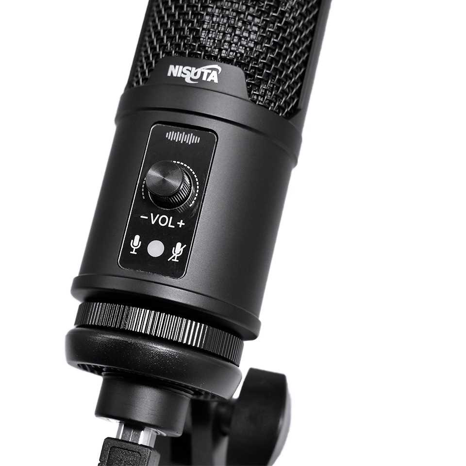 MICROFONO CONDENSADOR NSMICG4 NISUTA  C/TRIPODE