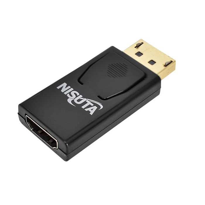CONVERSOR DE DISPLAYPORT A HDMI NISUTA NSDPHD1