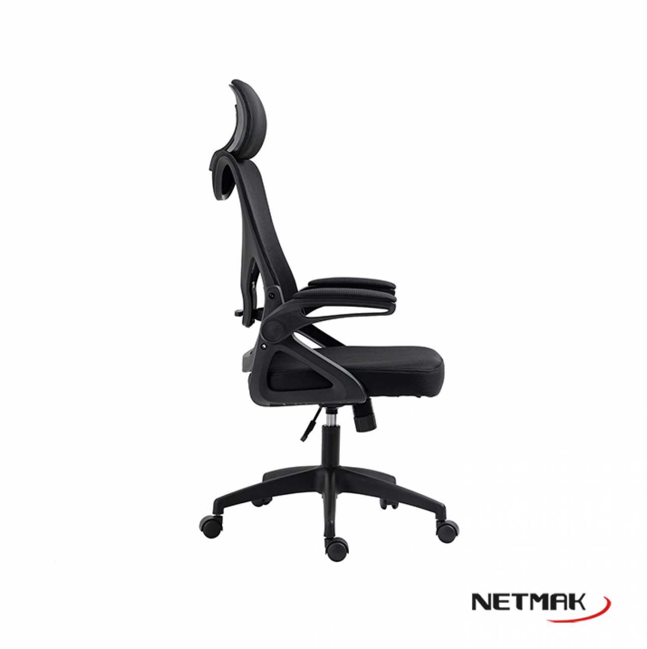 SILLA OFICINA NETMAK NM-ELEGANZA REJILLA NEGRO