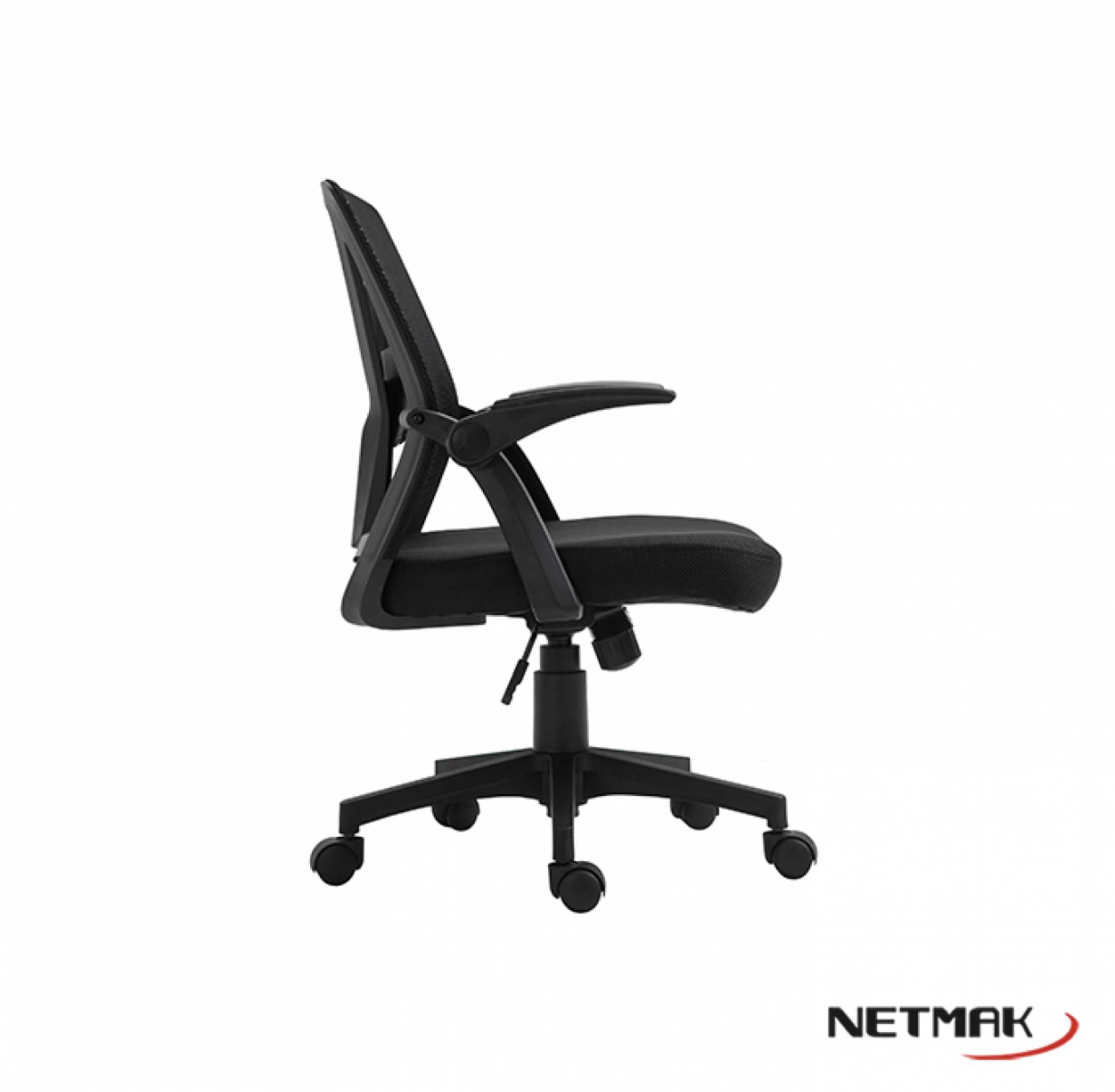 SILLA OFICINA NETMAK NM-ALLEGRA REJILLA NEGRO