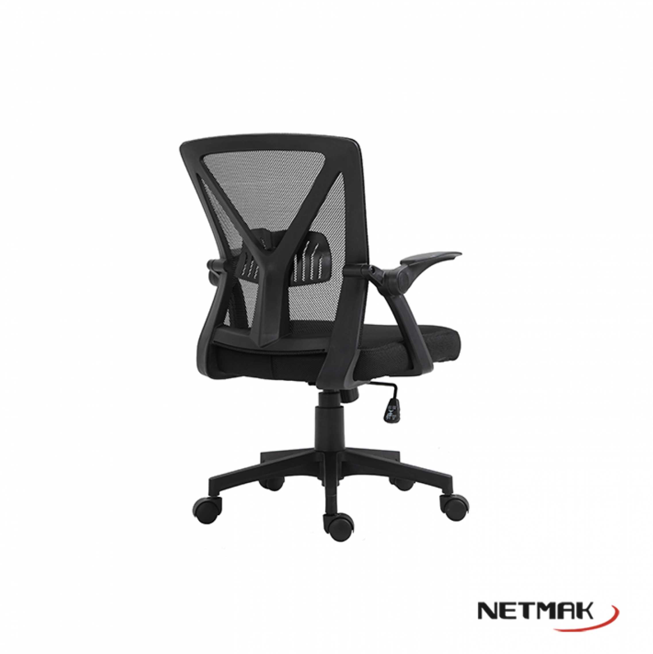 SILLA OFICINA NETMAK NM-ALLEGRA REJILLA NEGRO