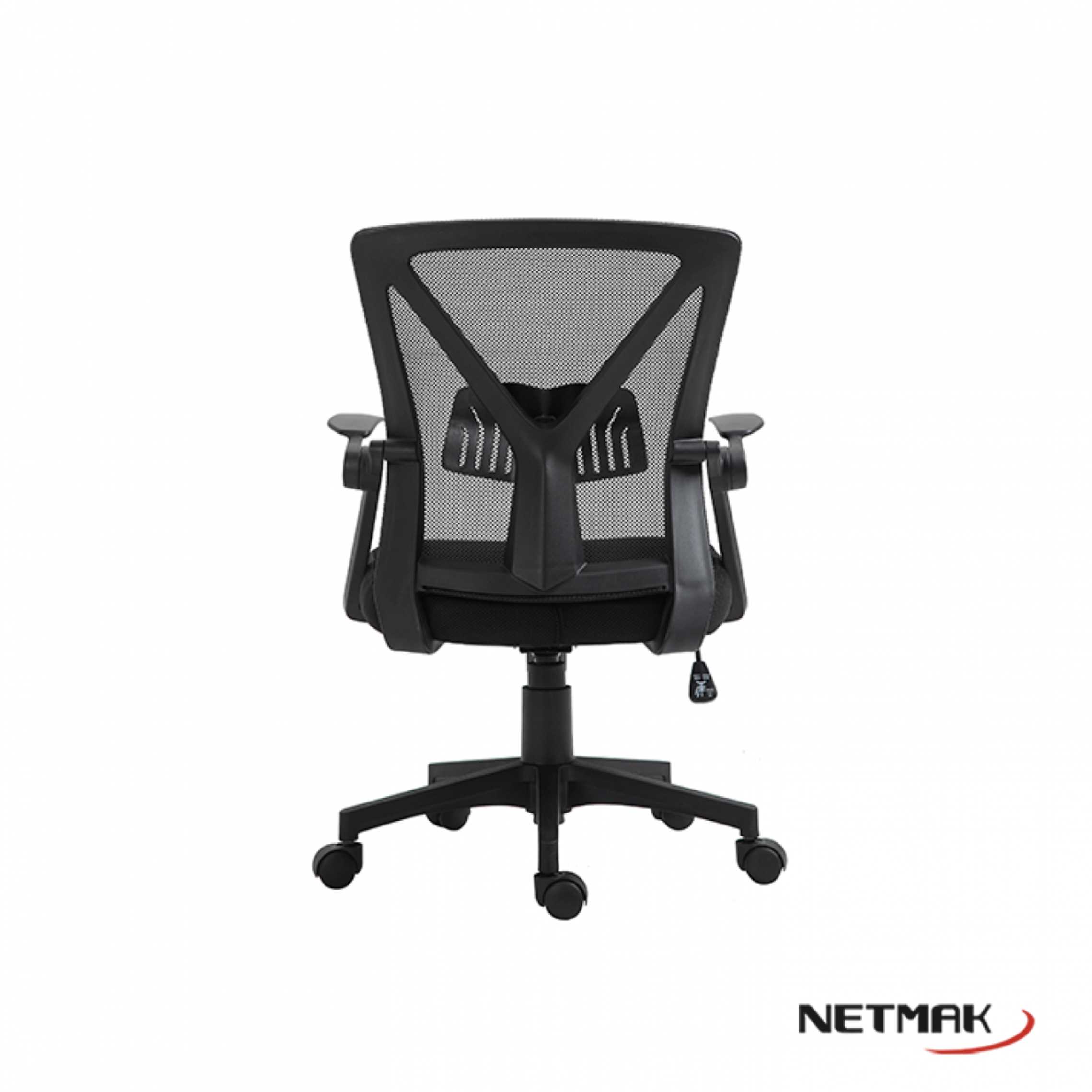 SILLA OFICINA NETMAK NM-ALLEGRA REJILLA NEGRO