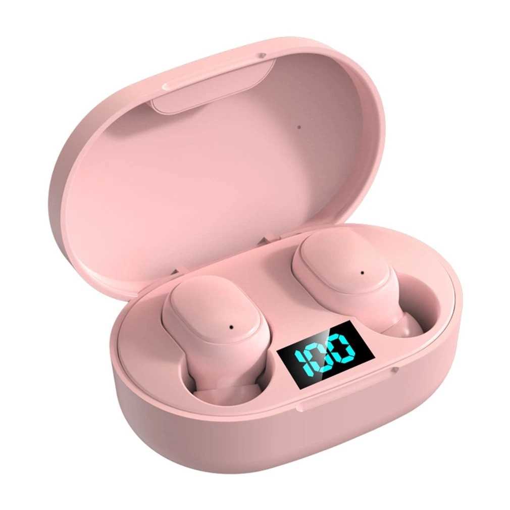 AURICULAR BLUETHOOT EARBUDS RYR E6S PRO ROSA