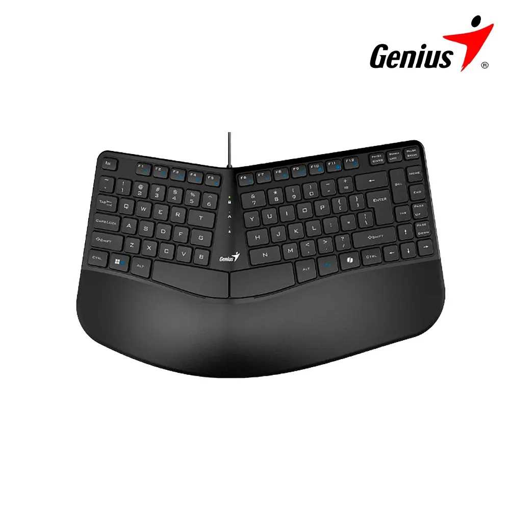 TECLADO GENIUS ERGONOMICO ERGO KB-700 BLACK