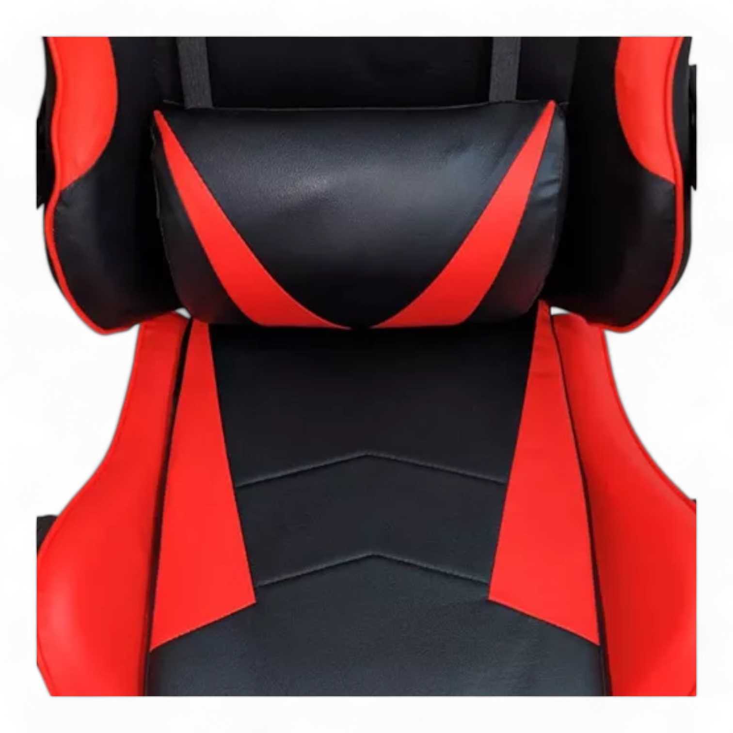 SILLA GAMER RYR BLACK-RED C/POSAPIE