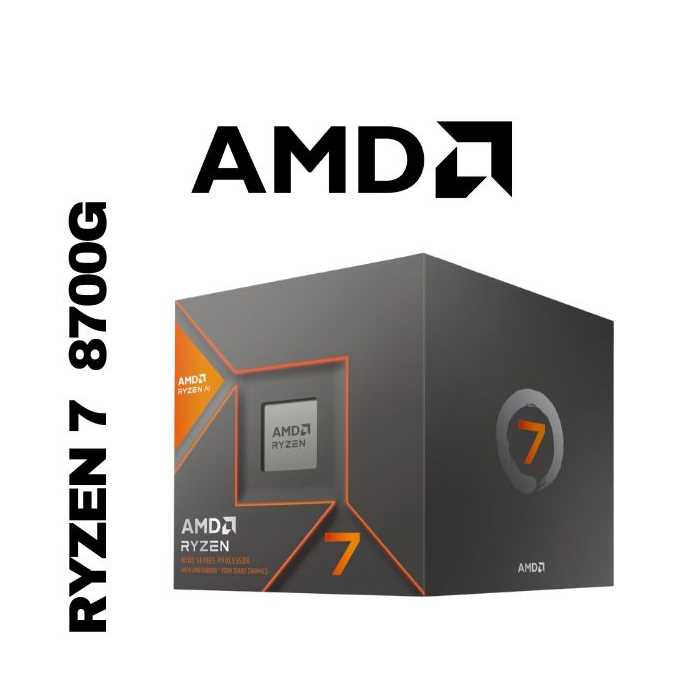 PROCESADOR AMD AM5 RYZEN 7 8700G 4.2GHZ