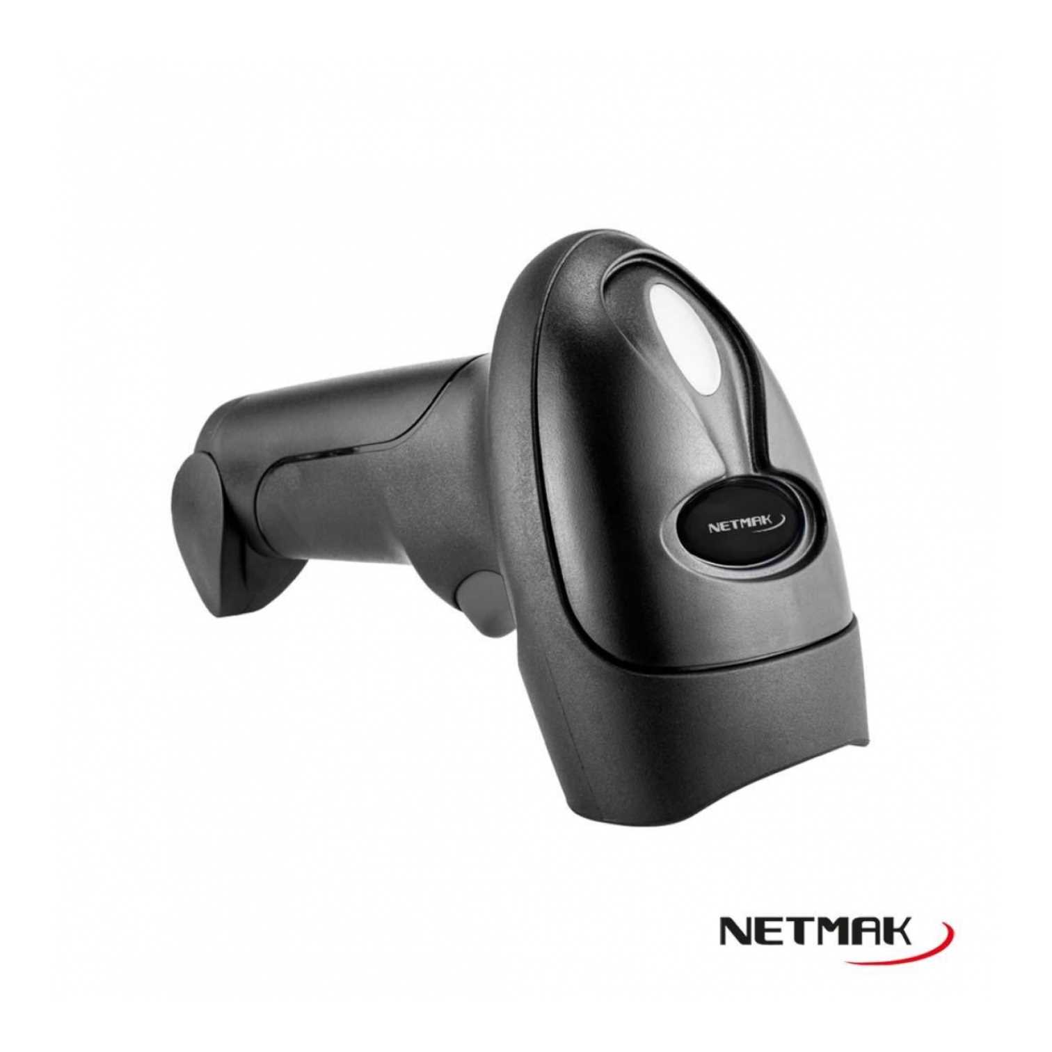 LECTOR DE CODIGO BARRA LASER NETMAK 1D/2D/QR NM-LC207