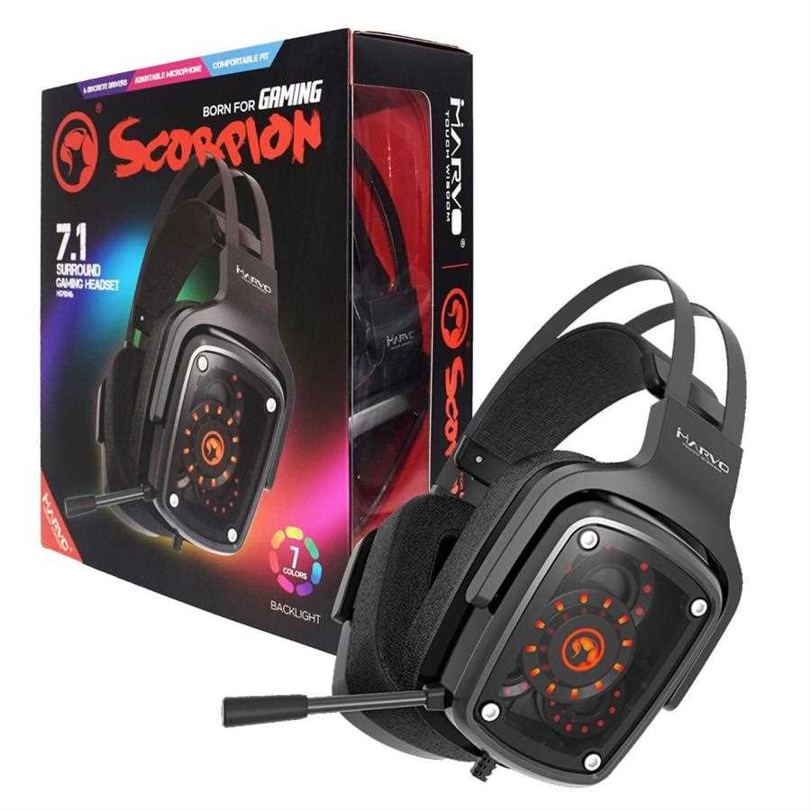 AURICULAR MARVO GAMER HG9046 7.1 USB CON MICROFONO