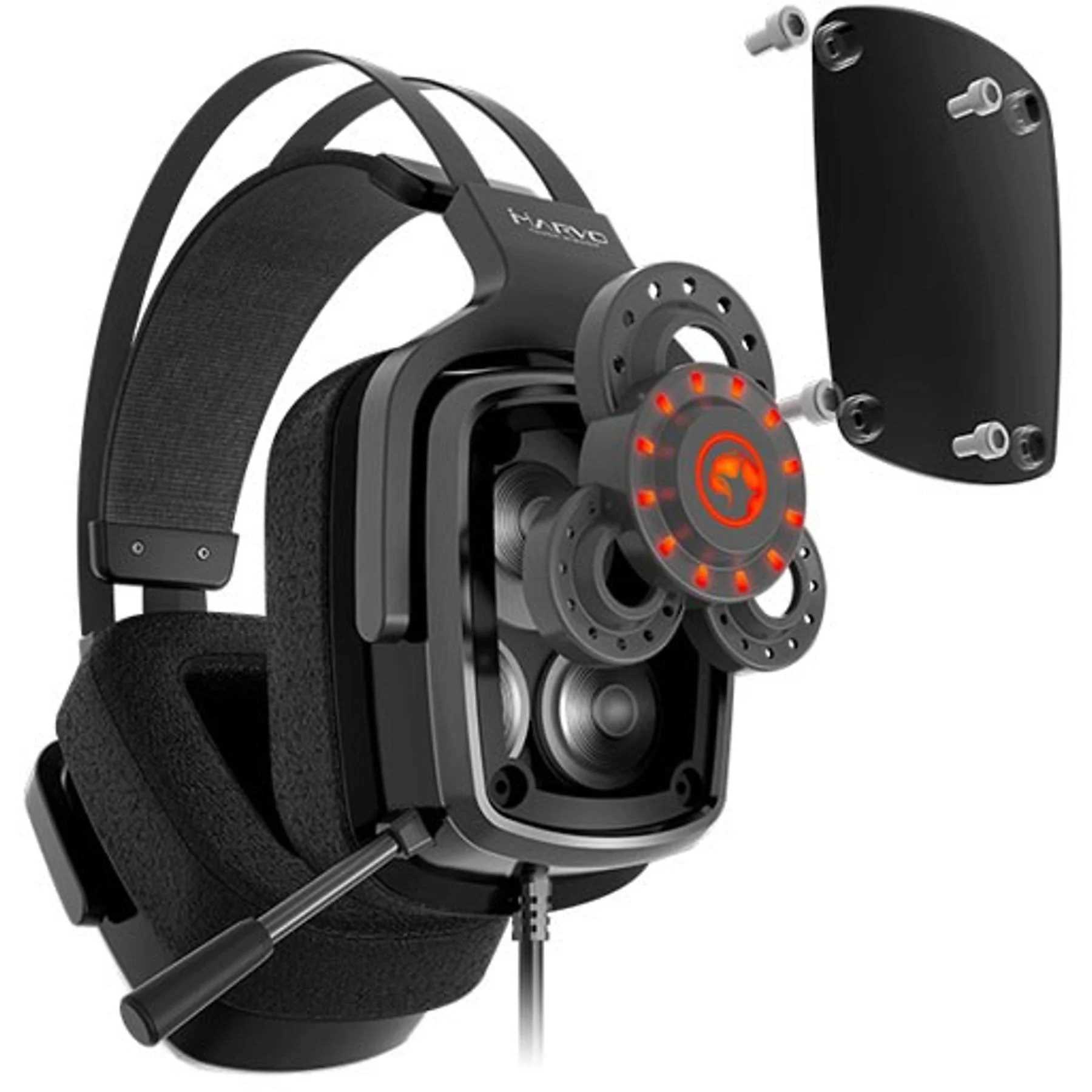 AURICULAR MARVO GAMER HG9046 7.1 USB CON MICROFONO