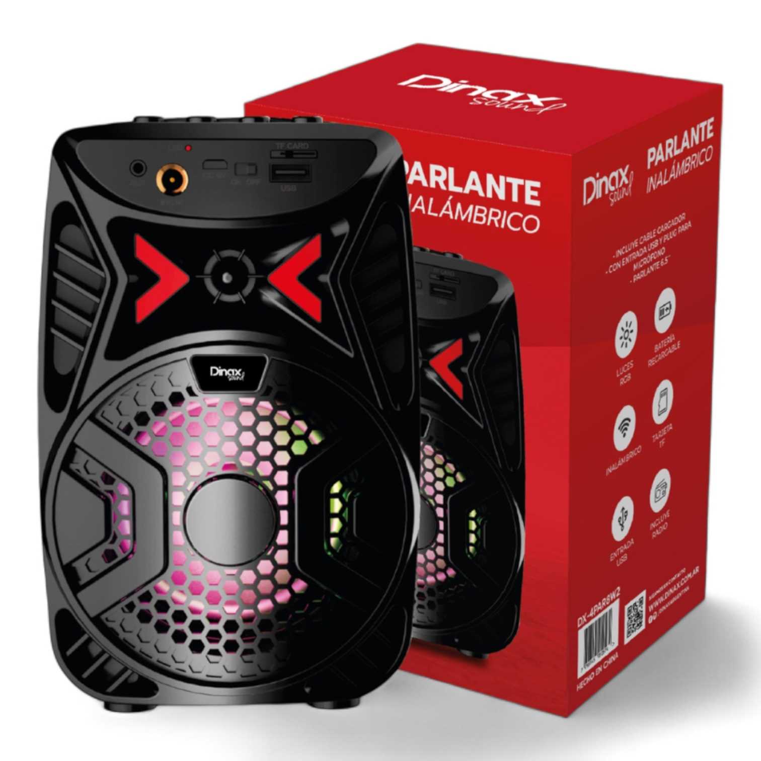PARLANTE BLUETOOTH DINAX 6.5