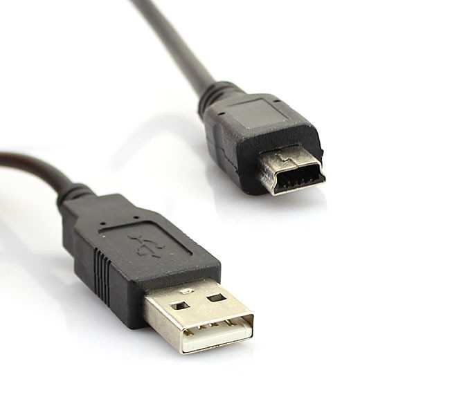 CABLE USB 2.0 MINI DE 5 PINES DINAX DXCABV3