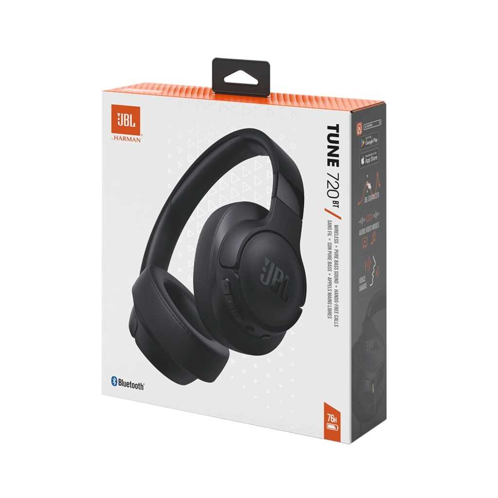 AURICULAR JBL BT VINCHA T720 NEGRO