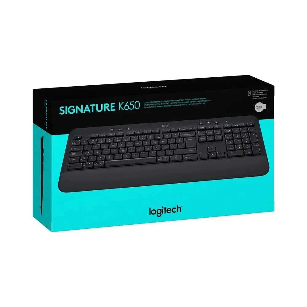 TECLADO LOGITECH K650 WIF+BT GRAPHITE (MAC Y ANDROID)