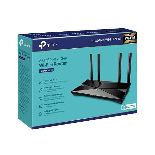 ROUTER WIFI DB TP-LINK ARCHER AX23 AX1800 W6