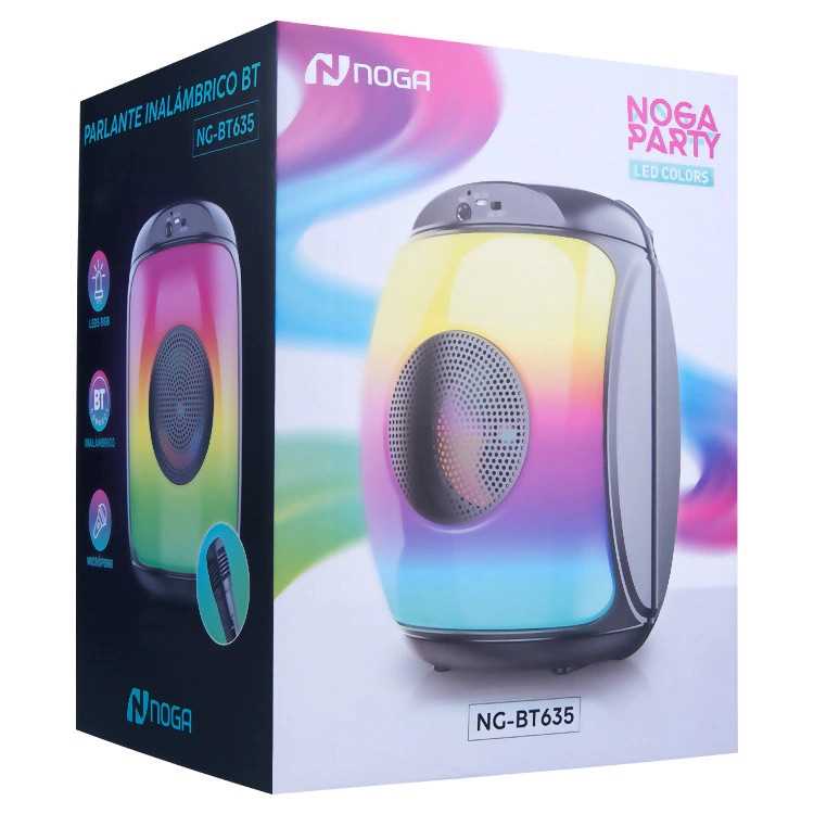 PARLANTE BLUETOOTH NOGANET NG-BT635 8W NEGRO