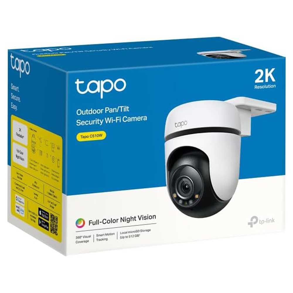CAMARA IP WIFI TP-LINK TAPO C510W 2K EXTERIOR