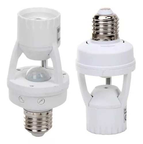 PORTA LAMPARAS C/SENSOR Y TIMER