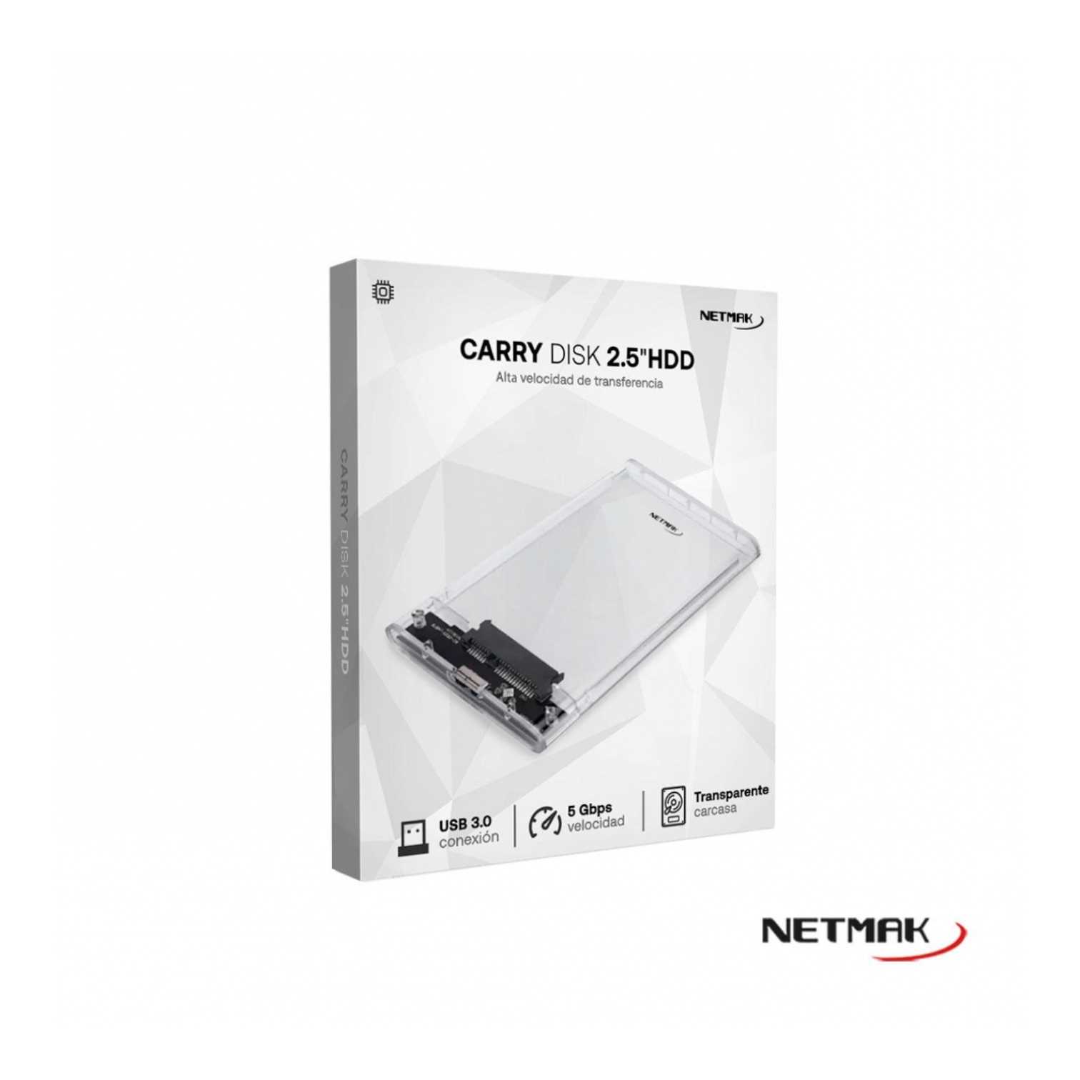 CARRY DISK USB 3.0 NETMAK 2.5  NM-CASE-TR SATA