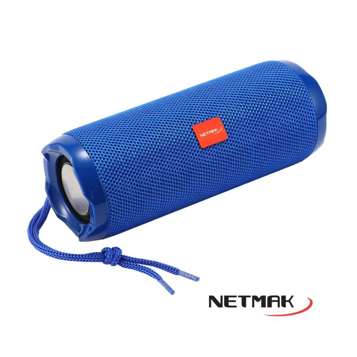 Parlante Bluetooth Netmak 10W (NM-FLOW-B) Azul