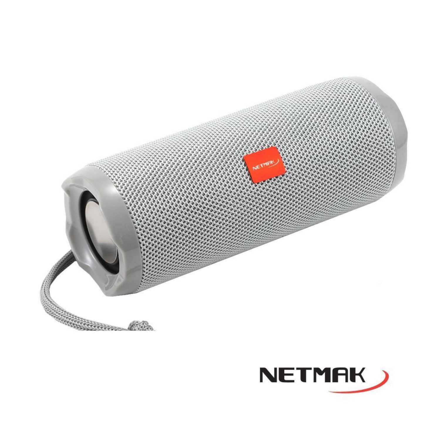 PARLANTE NETMAK BLUETOOTH 10W FLOW NM-FLOW BLANCO