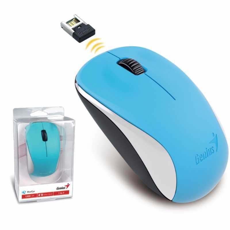 MOUSE GENIUS INALAMBRICO NX-7000 G5 AZUL