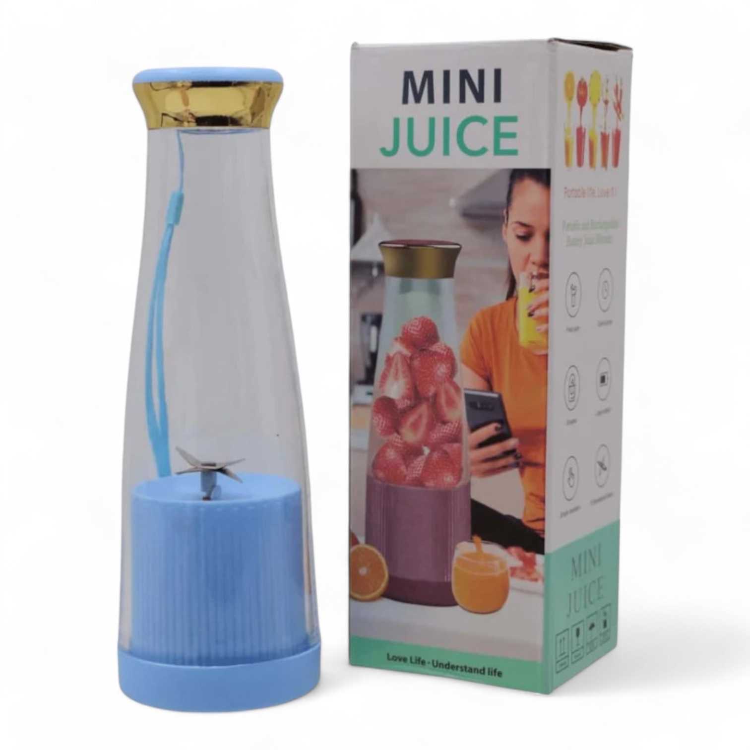 LICUADORA DE MANO PORTATIL RYR DM-628