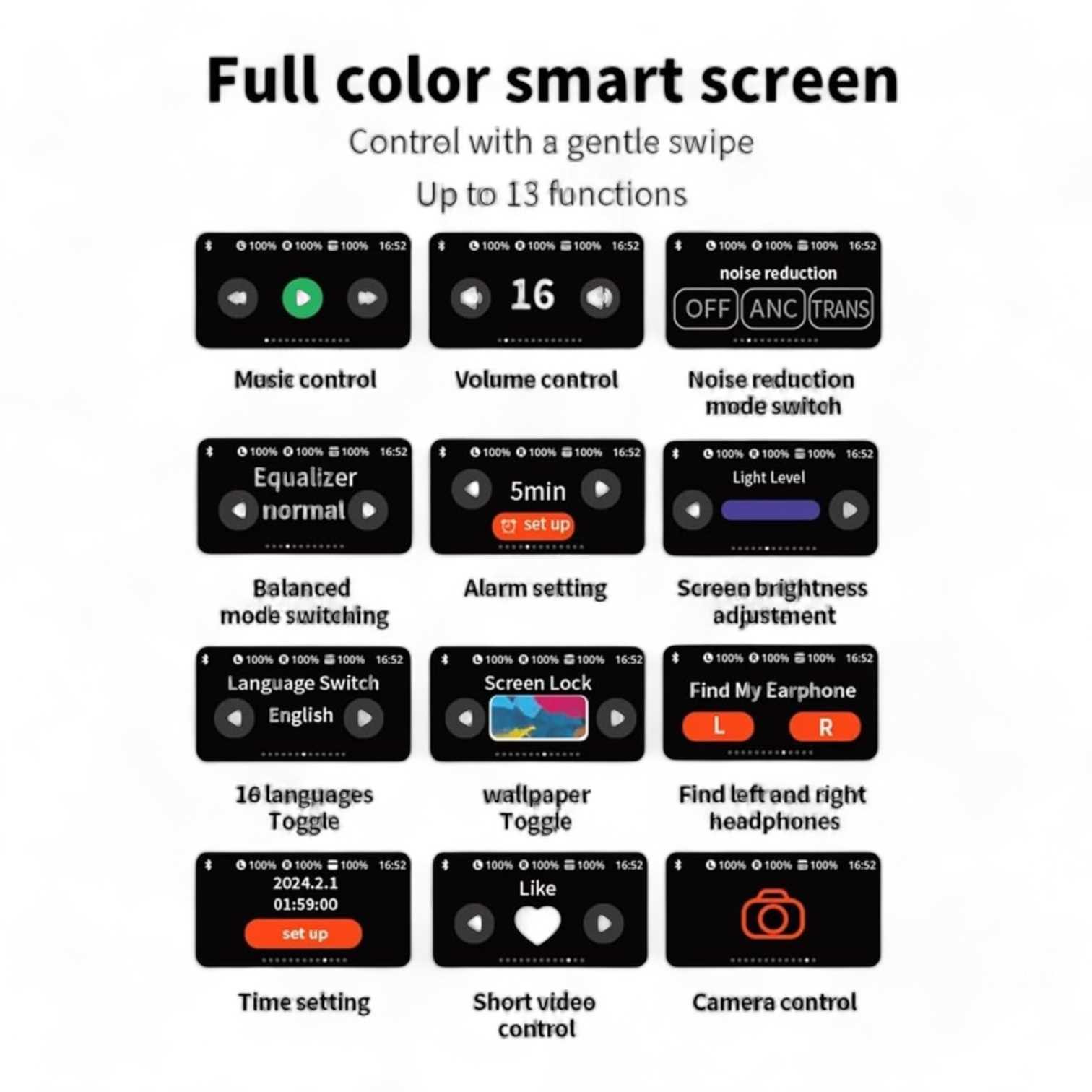 AURICULAR BLUETHOOT EARBUDS RYR A9PRO C/PANTALLA