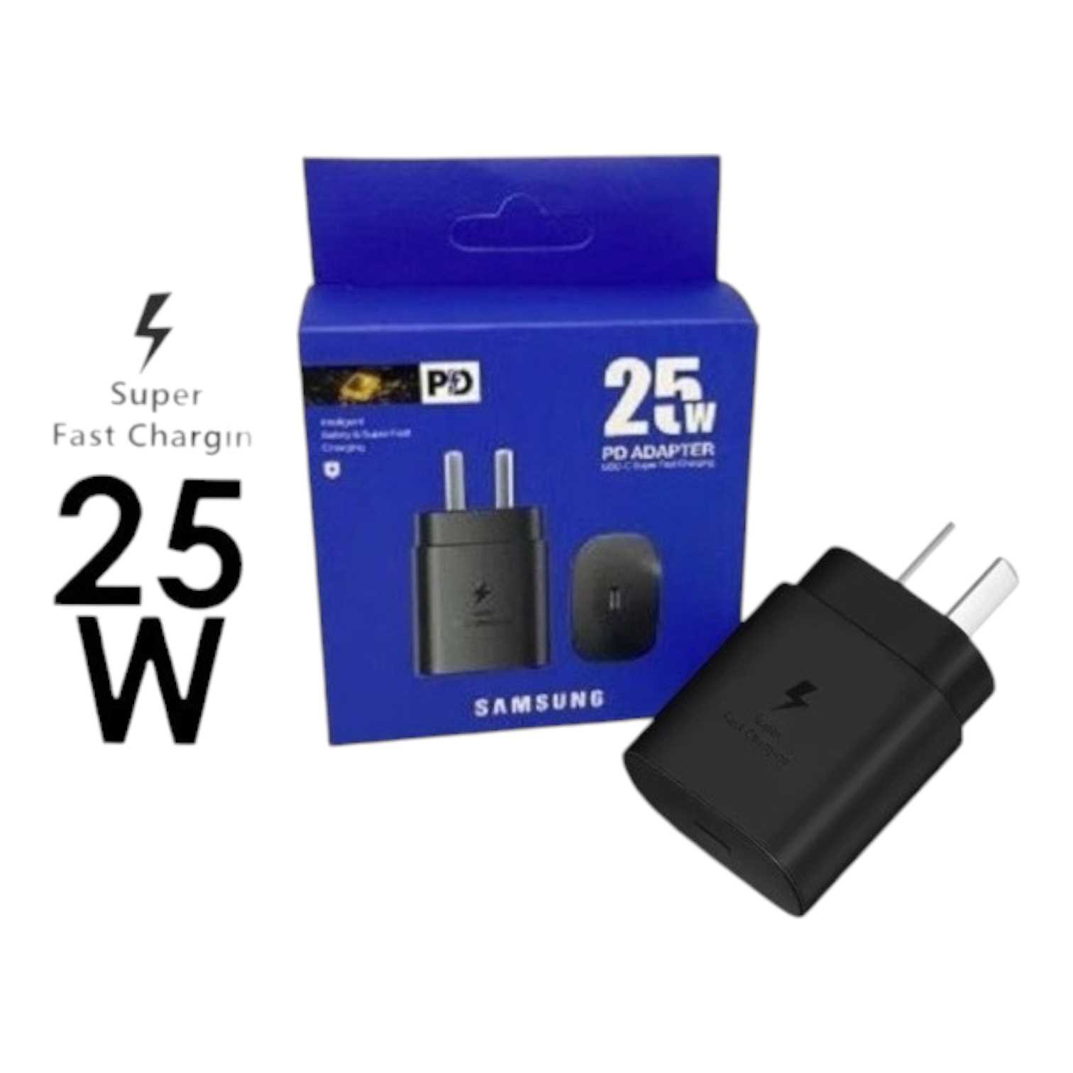 CARGADOR 220V TIPO C SAMSUNG 25W REPLICA