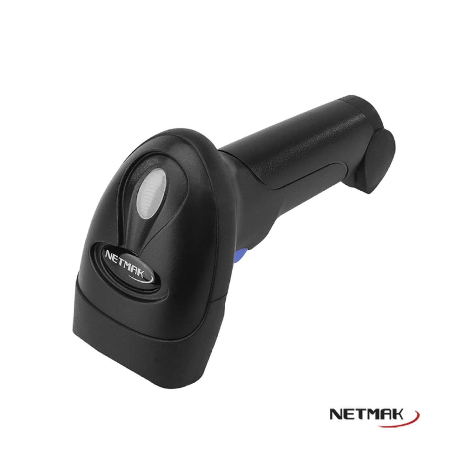 LECTOR DE CODIGO BARRA LASER NETMAK INALAMBRICO 2D/QR NM-LC308