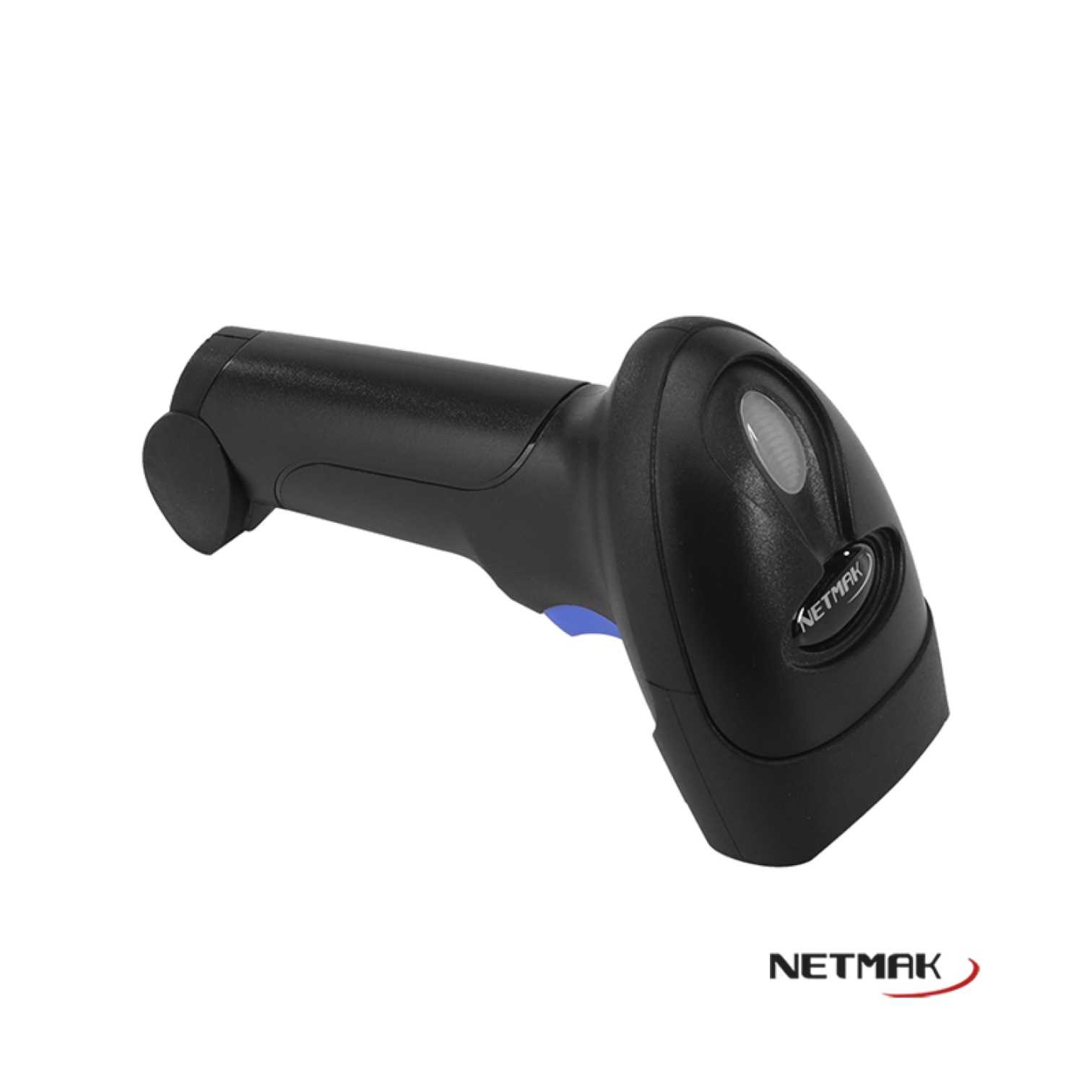 LECTOR DE CODIGO BARRA LASER NETMAK INALAMBRICO 2D/QR NM-LC308