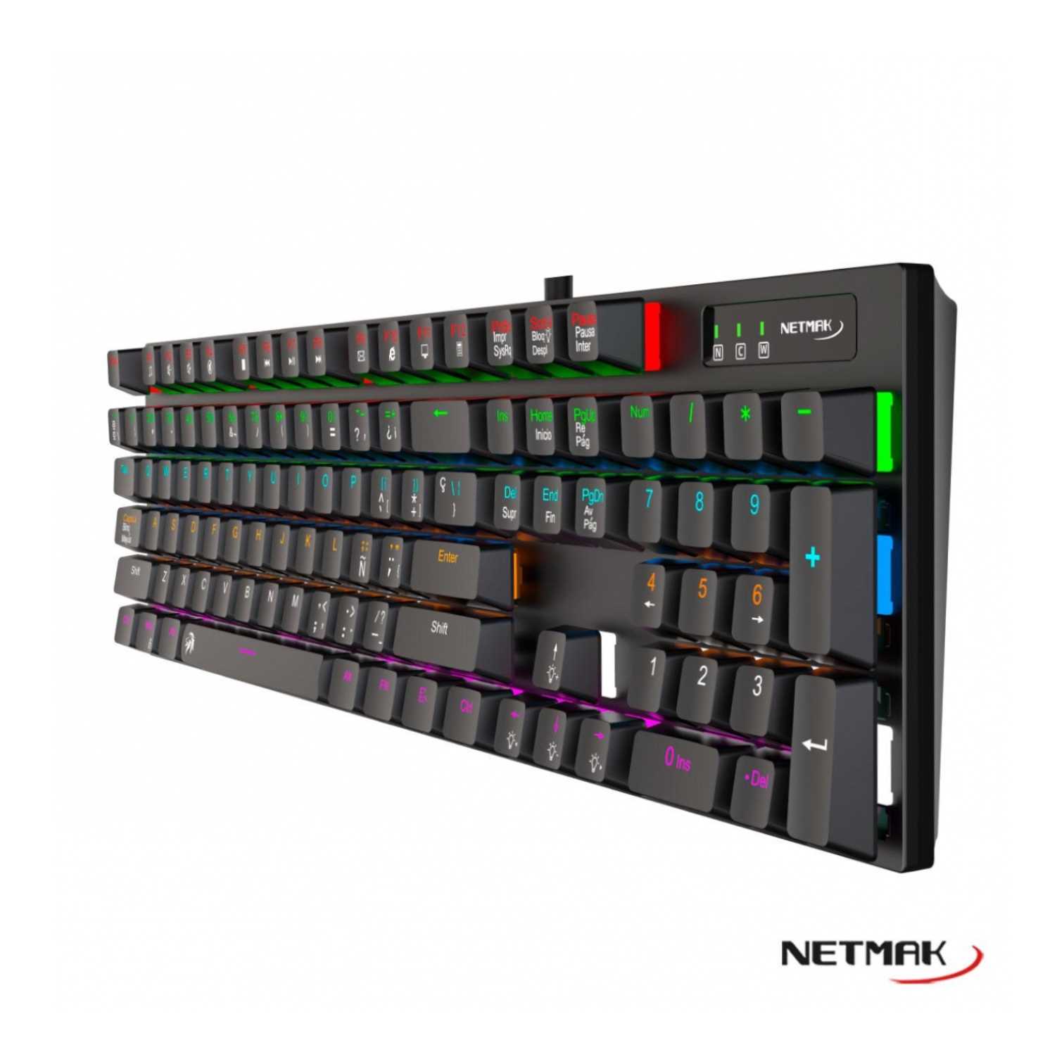 TECLADO NETMAK MECANICO NM-ALLIANCE