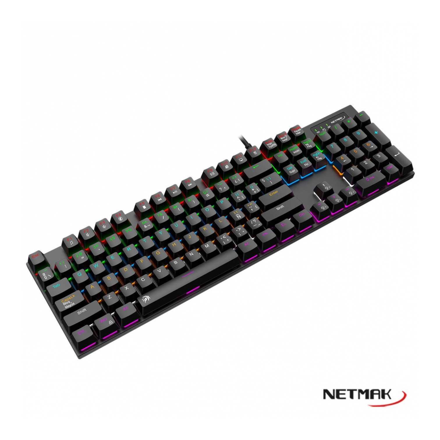 TECLADO NETMAK MECANICO NM-ALLIANCE