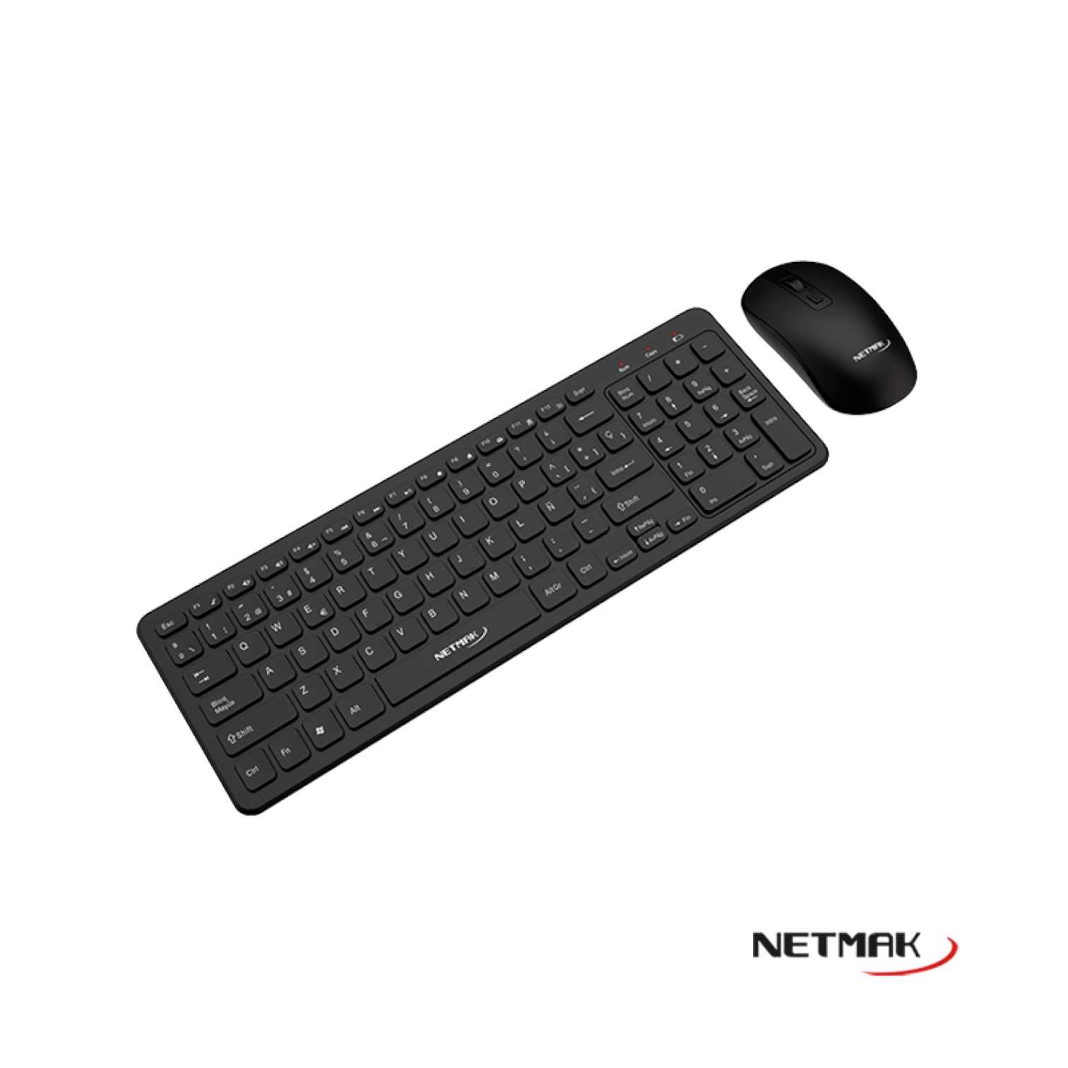 TECLADO Y MOUSE NETMAK INALAMBRICO + BT KB620