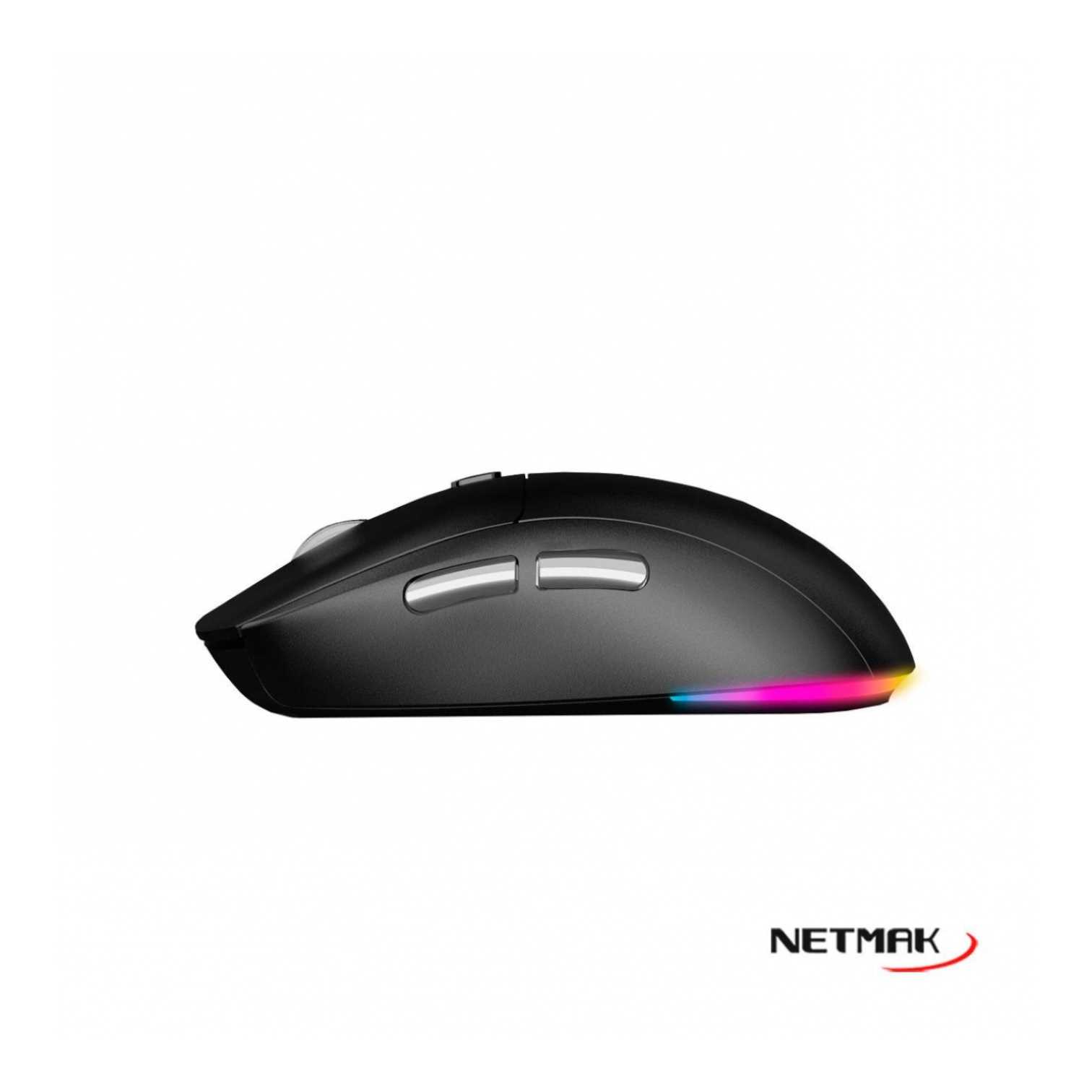 MOUSE NETMAK INALMABRICO NM-WONDER RECARGABLE
